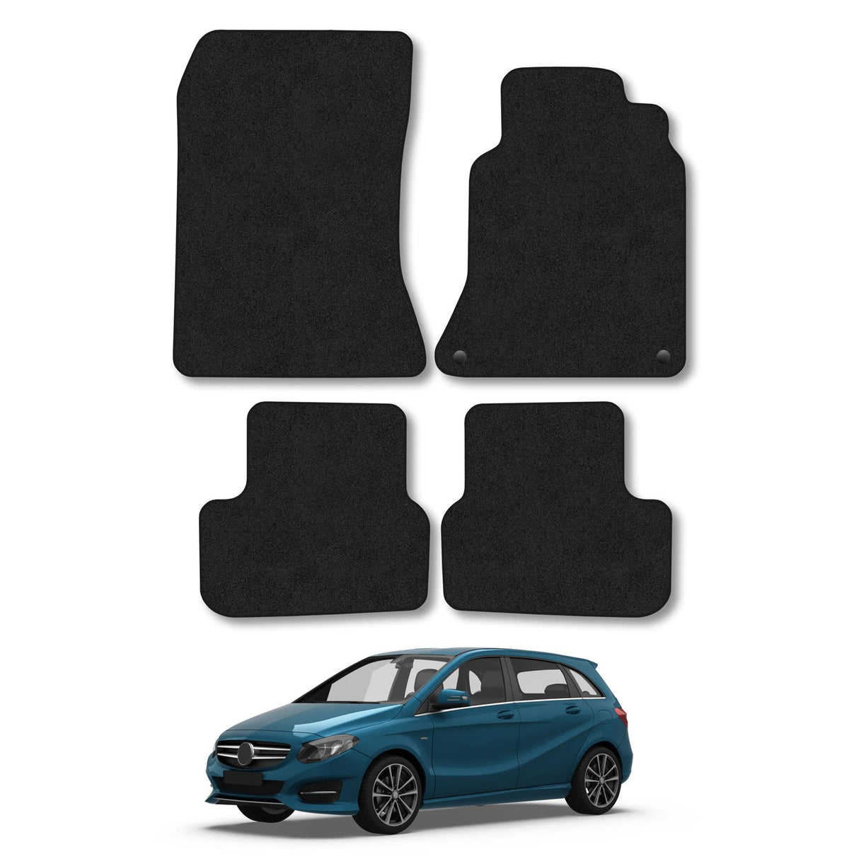 Mercedes B-Class Car Mats [W246] (2012-2019)
