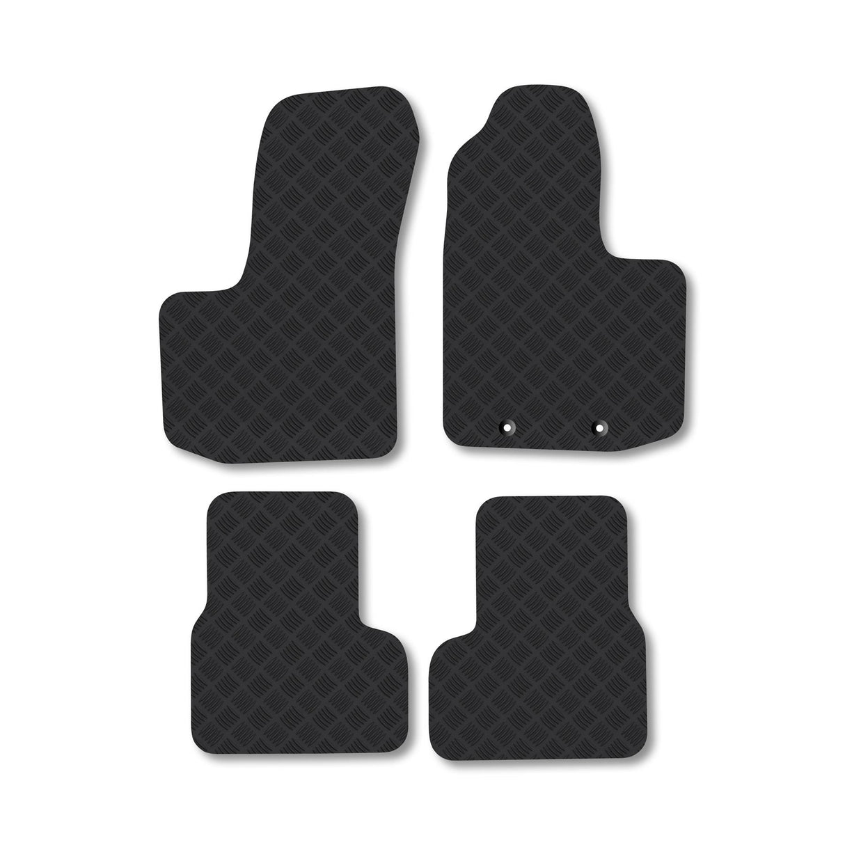 Fiat Doblo (2001-2010) [Combi] Heavy-Duty Rubber Car Mats