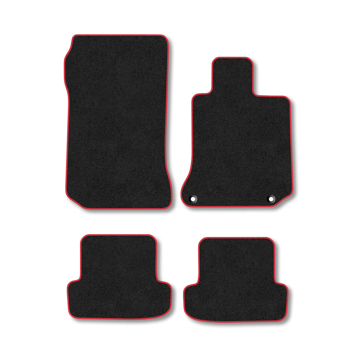 Mercedes-Benz C-Class (2011-2015) [W204] [Coupe] [Manual] Premium Tufted Carpet Car Mats
