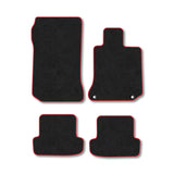 Mercedes-Benz C-Class (2011-2015) [W204] [Coupe] [Manual] Premium Tufted Carpet Car Mats