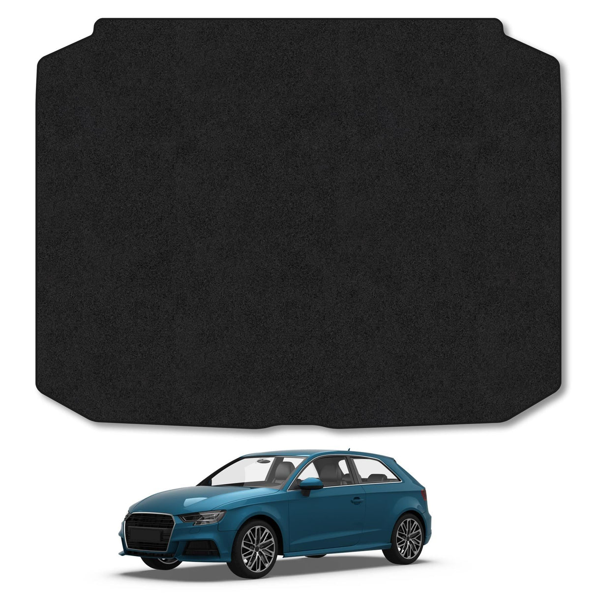 Audi A3 Hatchback (2012-2020) Premium Tufted Carpet Boot Mat