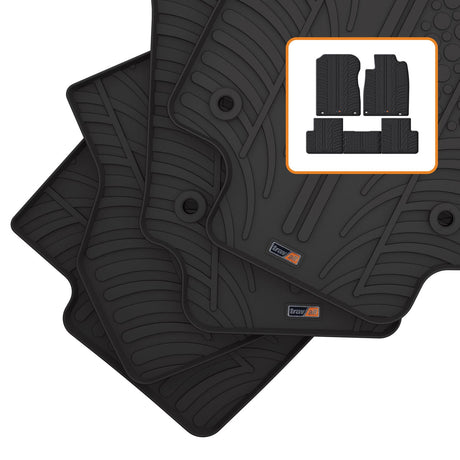 TRAVALL Honda Cr-v Premium Rubber Car Mats (2012-2017)