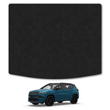 Jeep Compass (2016+) Premium Tufted Carpet Boot Mat