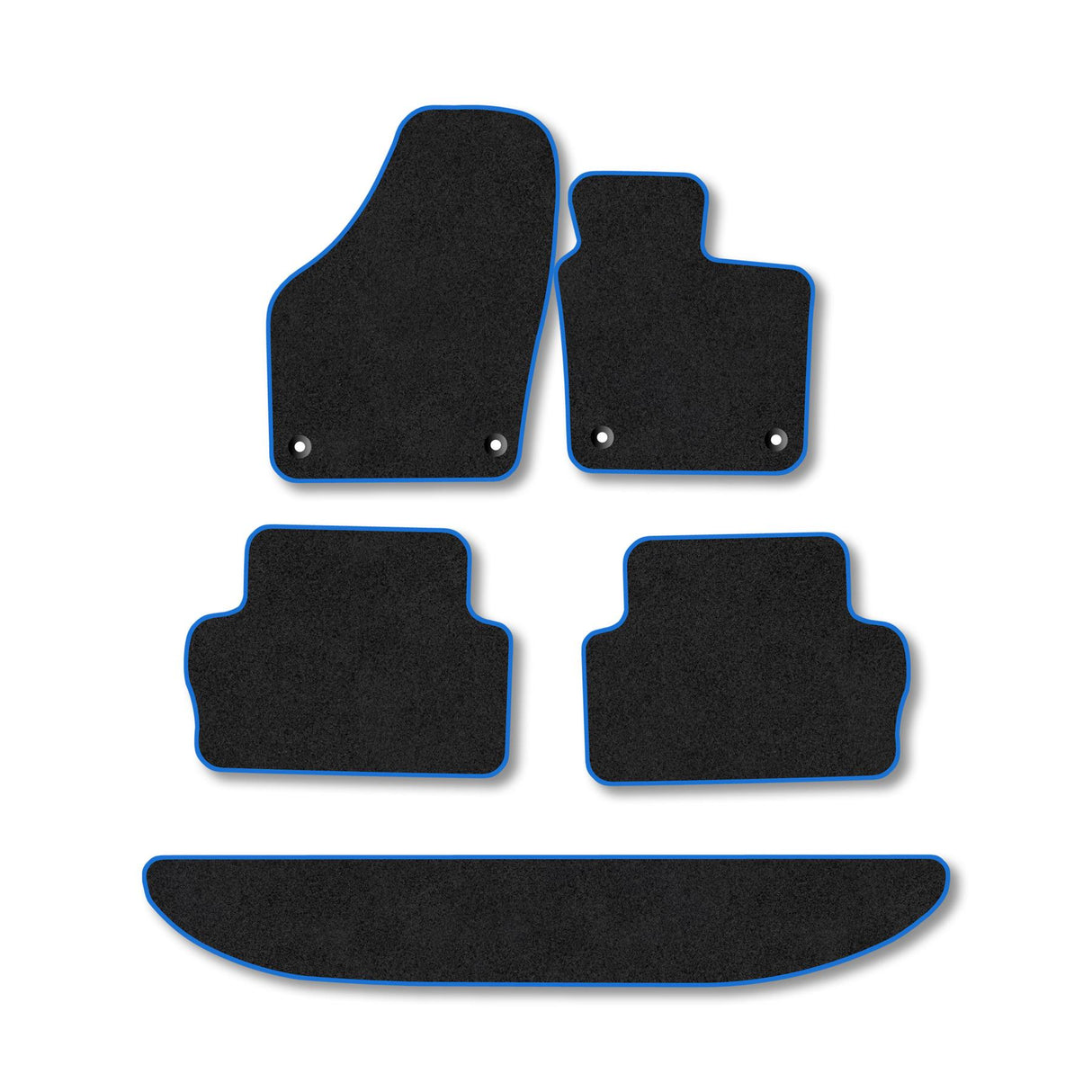 Seat Alhambra (2010+) [7 Seat] Premium Tufted Carpet Car Mats