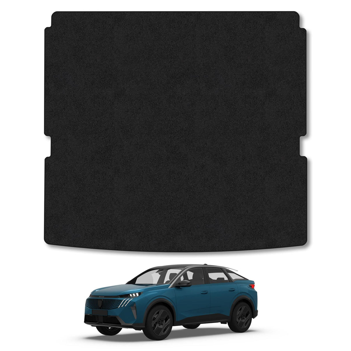 [Lower Floor] Peugeot E3008 (2024+) Premium Tufted Carpet Boot Mat