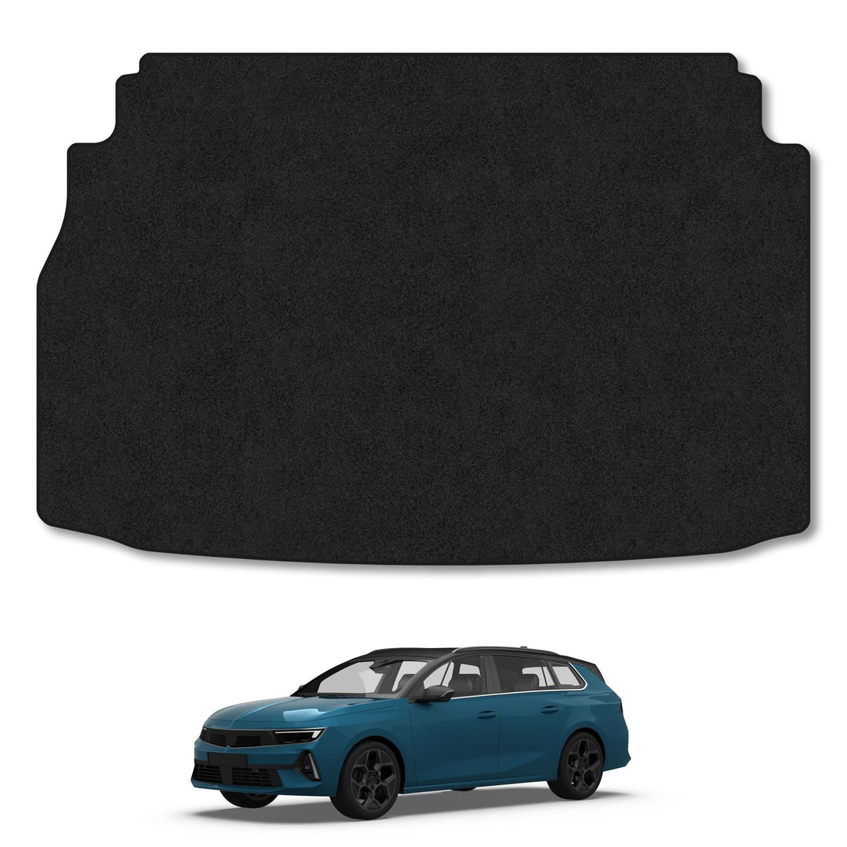 Vauxhall Astra L (2022+) [Hatchback] Premium Tufted Carpet Boot Mat