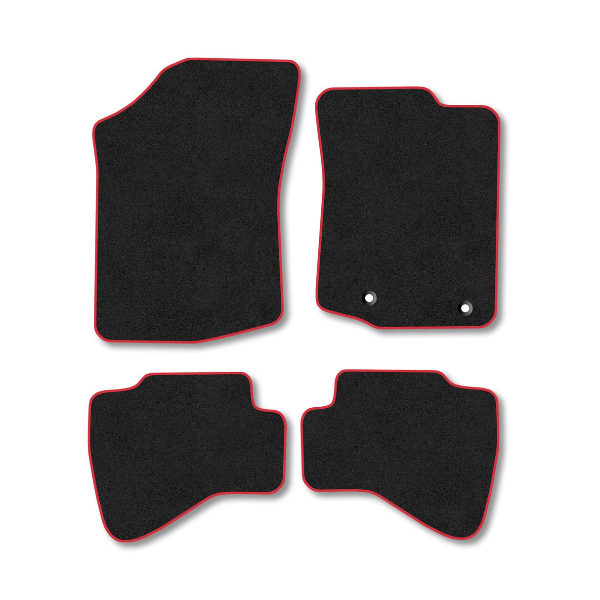 Peugeot 108 (2014+) [Round Clip] Premium Tufted Carpet Car Mats