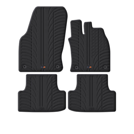 TRAVALL Seat Cupra Ateca Premium Rubber Car Mats (2016-Onwards)