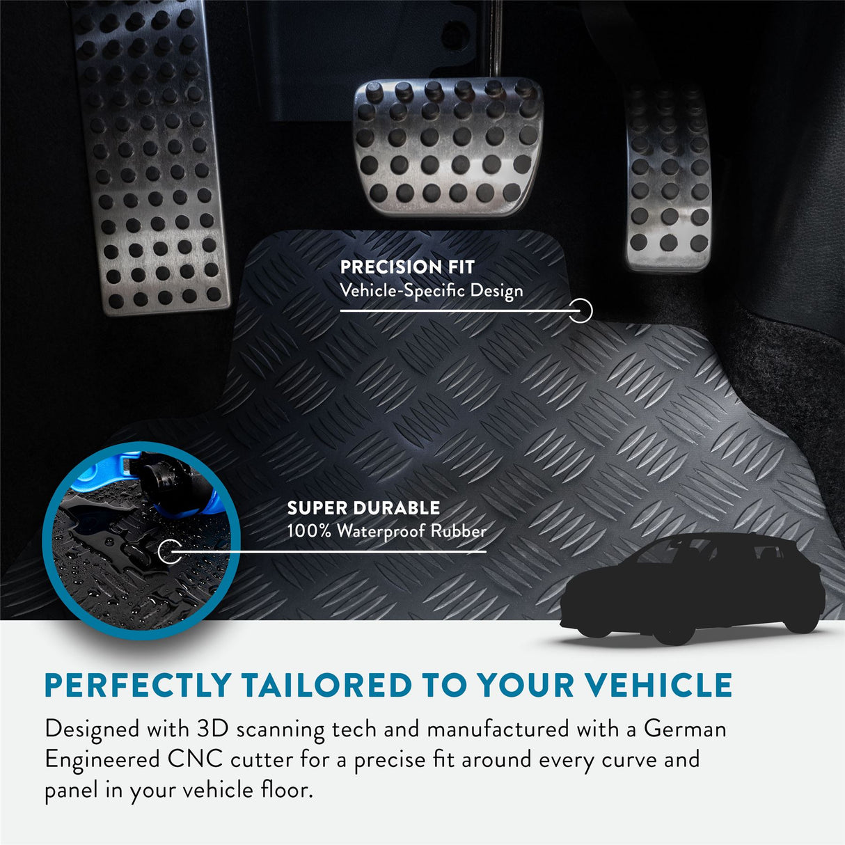 BMW 3 Series F34 Gran Turismo Car Mats (2013-2019)