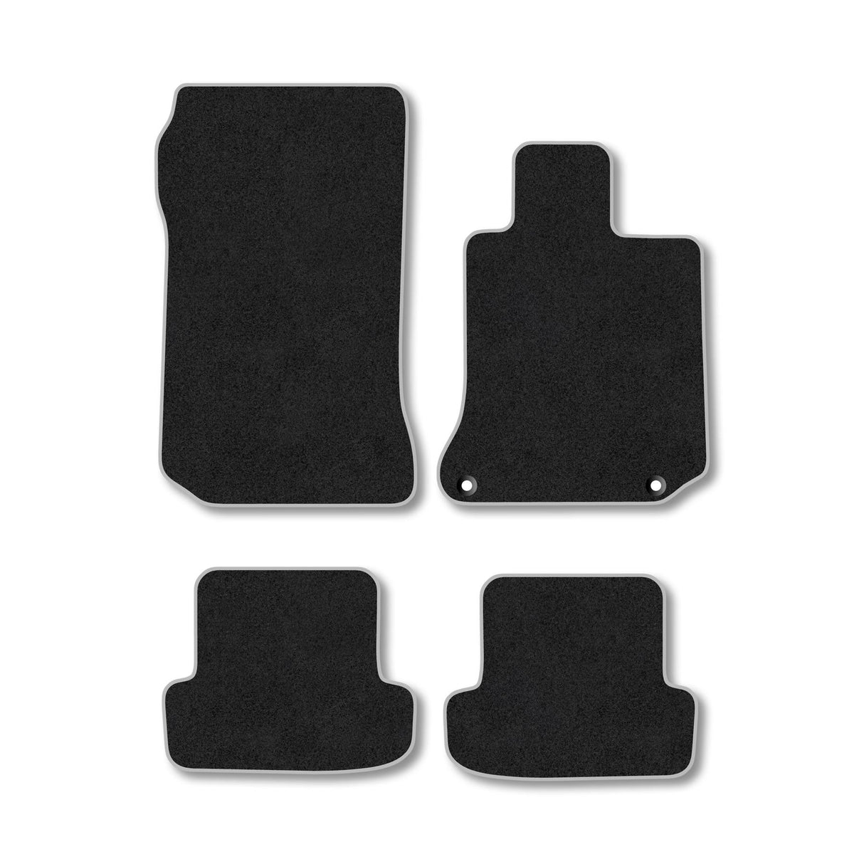 Mercedes-Benz C-Class (2011-2015) [W204] [Coupe] [Auto] Premium Tufted Carpet Car Mats