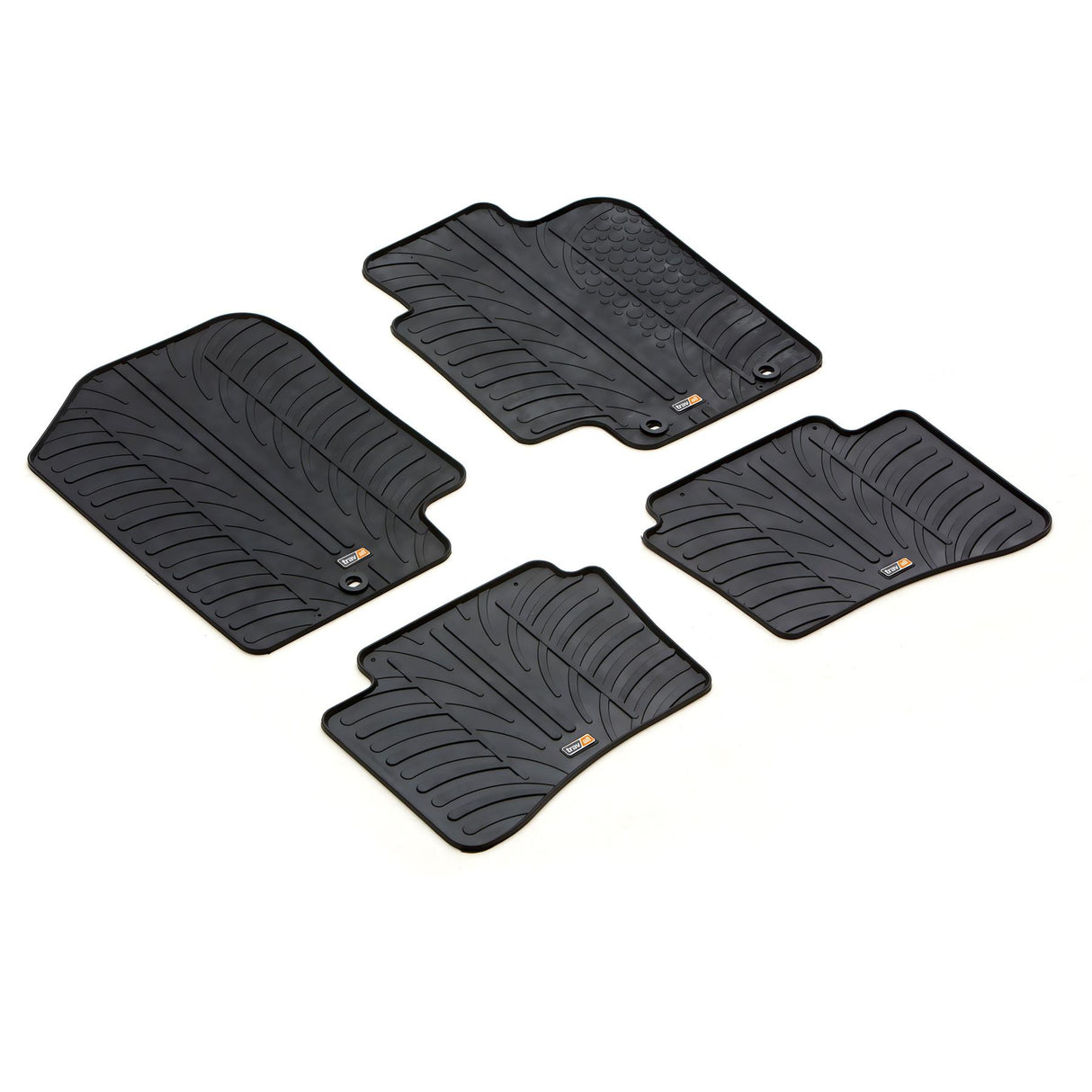 TRAVALL Hyundai i20 Hatchback Premium Rubber Car Mats (2008-2014)