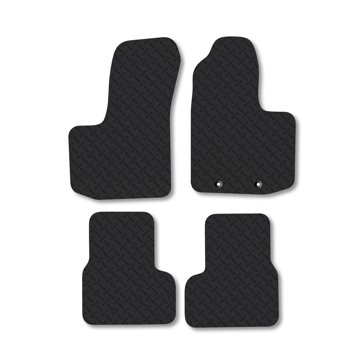 Fiat Doblo (2001-2010) [Combi] Heavy-Duty Rubber Car Mats