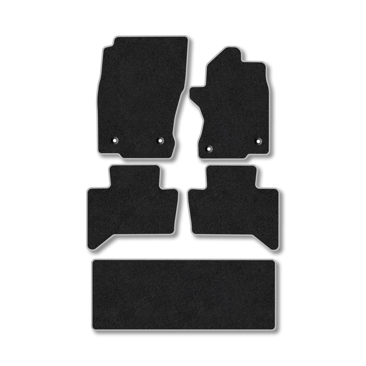 Toyota Land Cruiser (7 Model) (2024+) Premium Tufted Carpet Car Mats