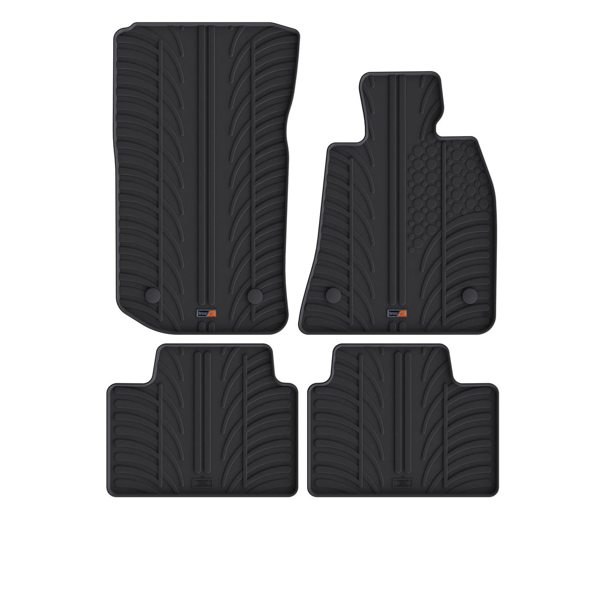 TRAVALL BMW 3 Series Saloon Premium Rubber Car Mats (2019-Onwards)