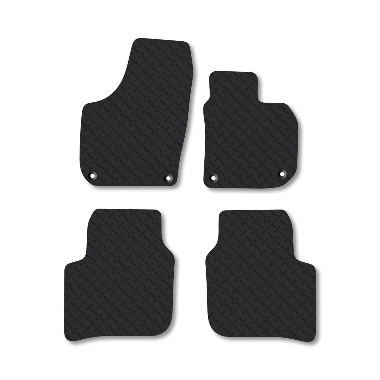 Skoda Superb (2008-2015) Heavy-Duty Rubber Car Mats