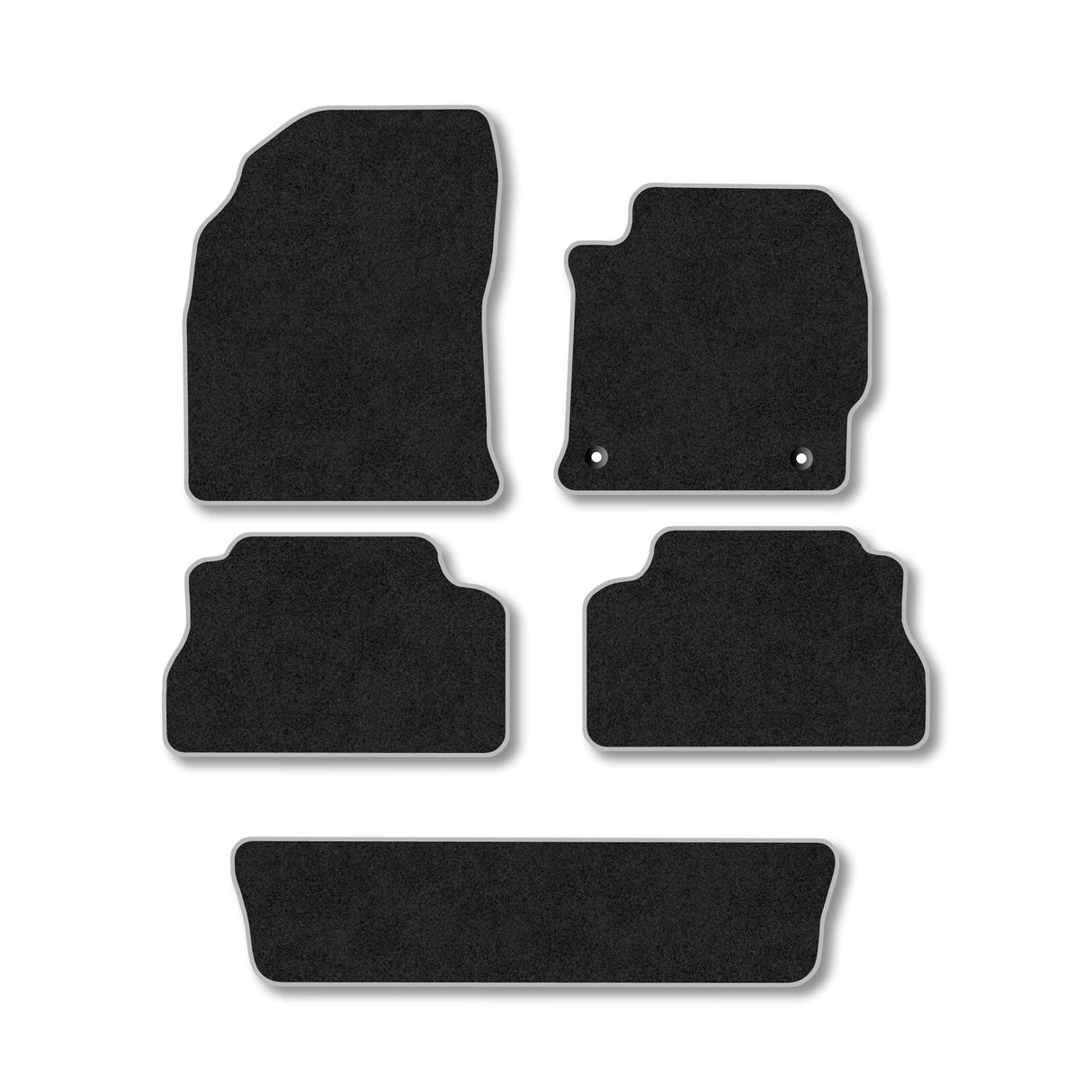 Toyota Prius+ (2012-2017) Premium Tufted Carpet Car Mats