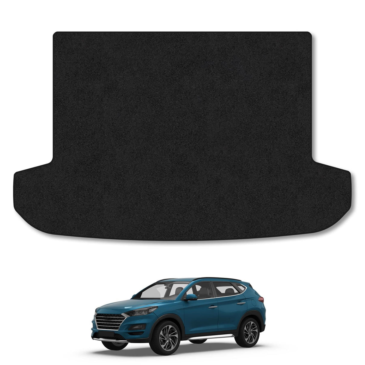 Hyundai Tucson (2015-2021) Premium Tufted Carpet Boot Mat