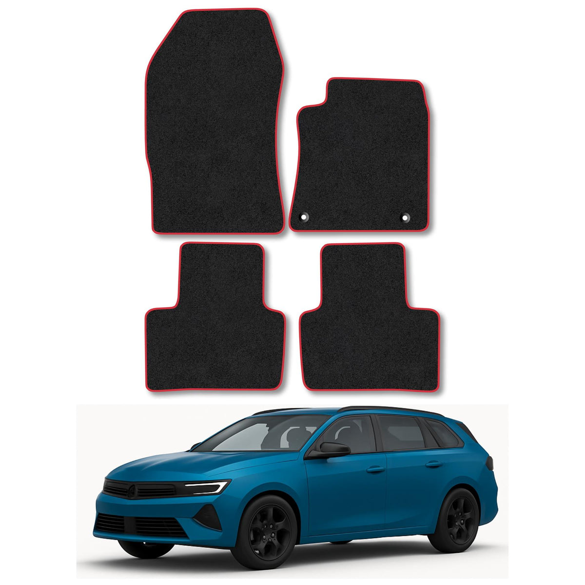 Vauxhall Astra L Sports Tourer (2022+) Premium Tufted Carpet Car Mats