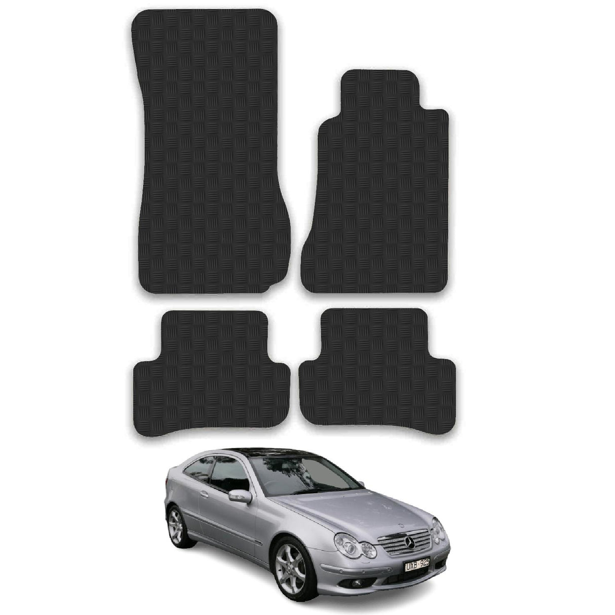 Mercedes C-Class W203 Car Mats (2001-2008)