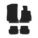 Mercedes-Benz C-Class (2014-2021) [C205/A205] [Coupe; Cabriolet] Premium Tufted Carpet Car Mats