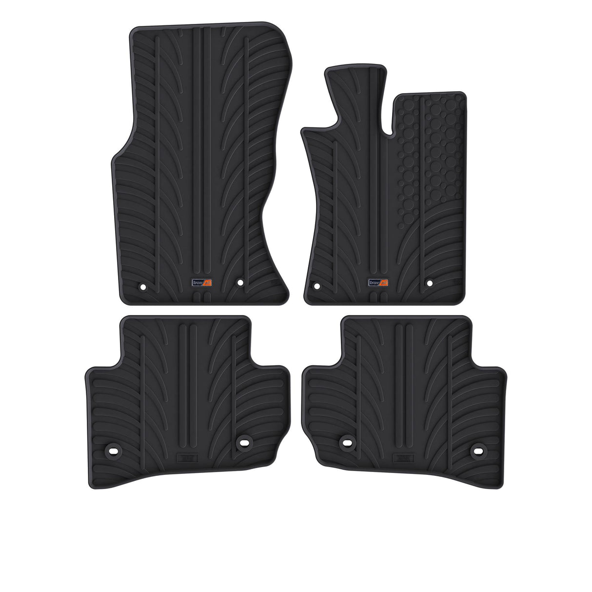 TRAVALL Land Rover Velar Premium Rubber Car Mats (2017-2023)