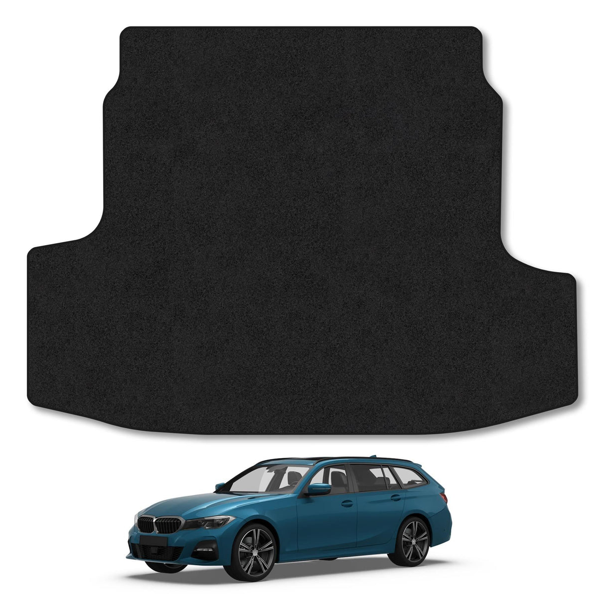 BMW 3 Series Estate (2019+) Premium Tufted Carpet Boot Mat