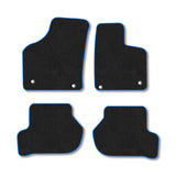 Seat Altea (2004-2011) [Round Floor Fixing] Premium Tufted Carpet Car Mats