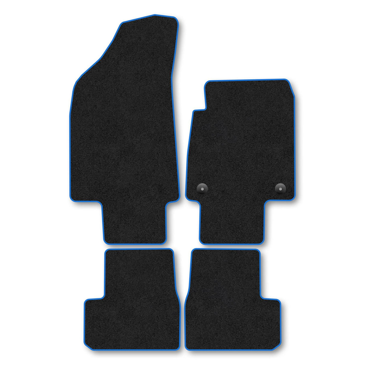 Citroen Citroen C3 (2024+) Premium Car Mats Blue Trim