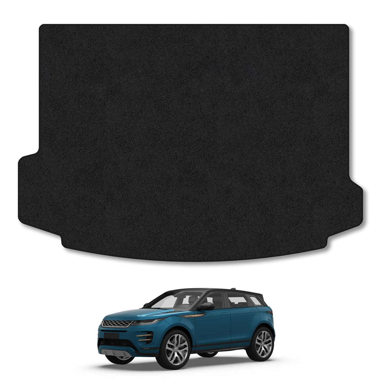 Land Rover Range Rover Evoque (2019+) Premium Tufted Carpet Boot Mat