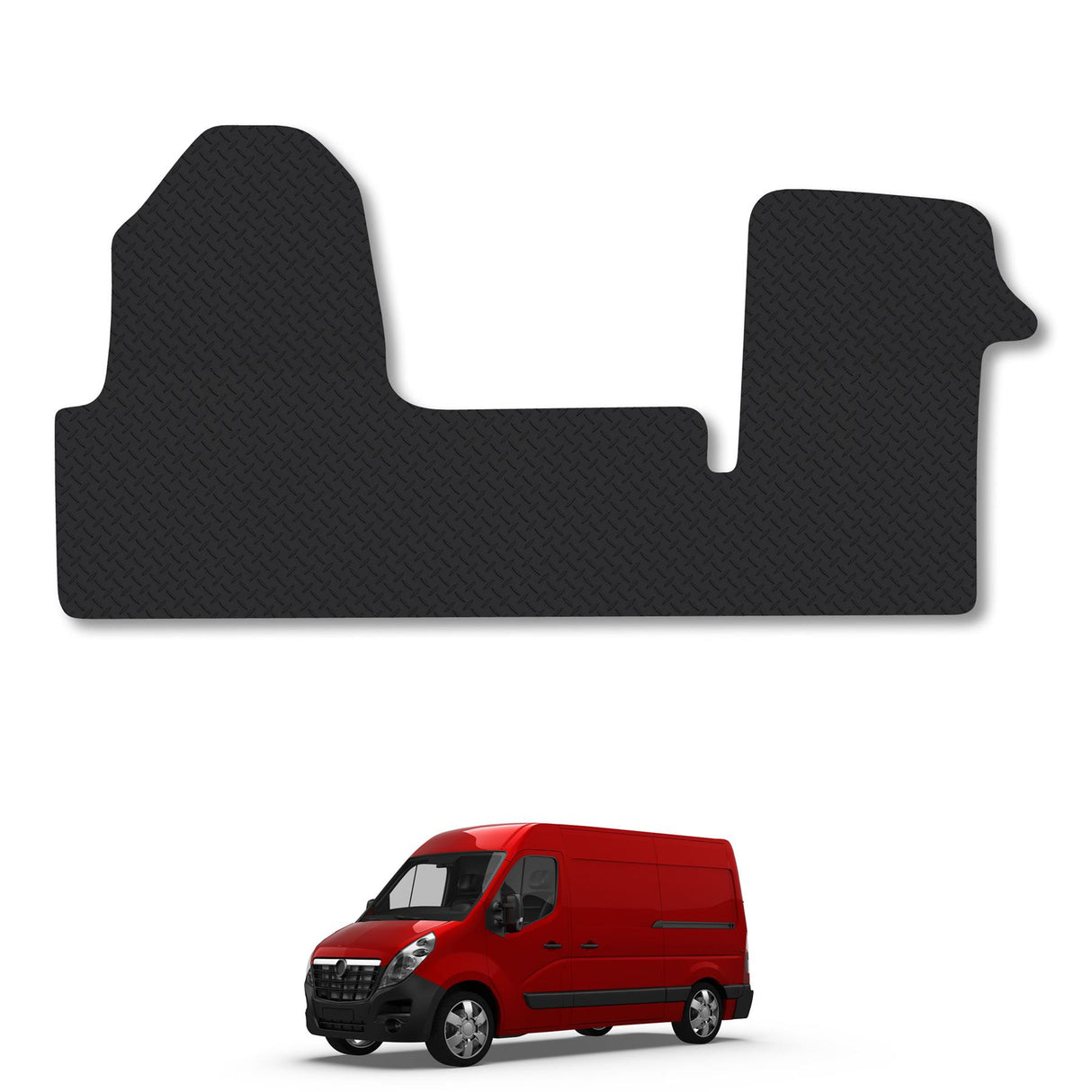 Vauxhall Movano (2010-2021) Heavy-Duty Rubber Car Mats