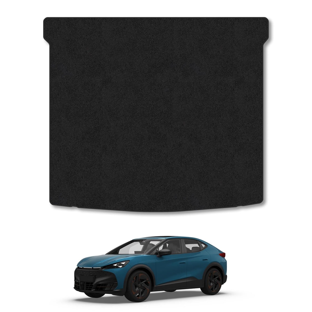Cupra Tavascan (2024+) [Upper Boot Floor] Premium Tufted Carpet Boot Mat