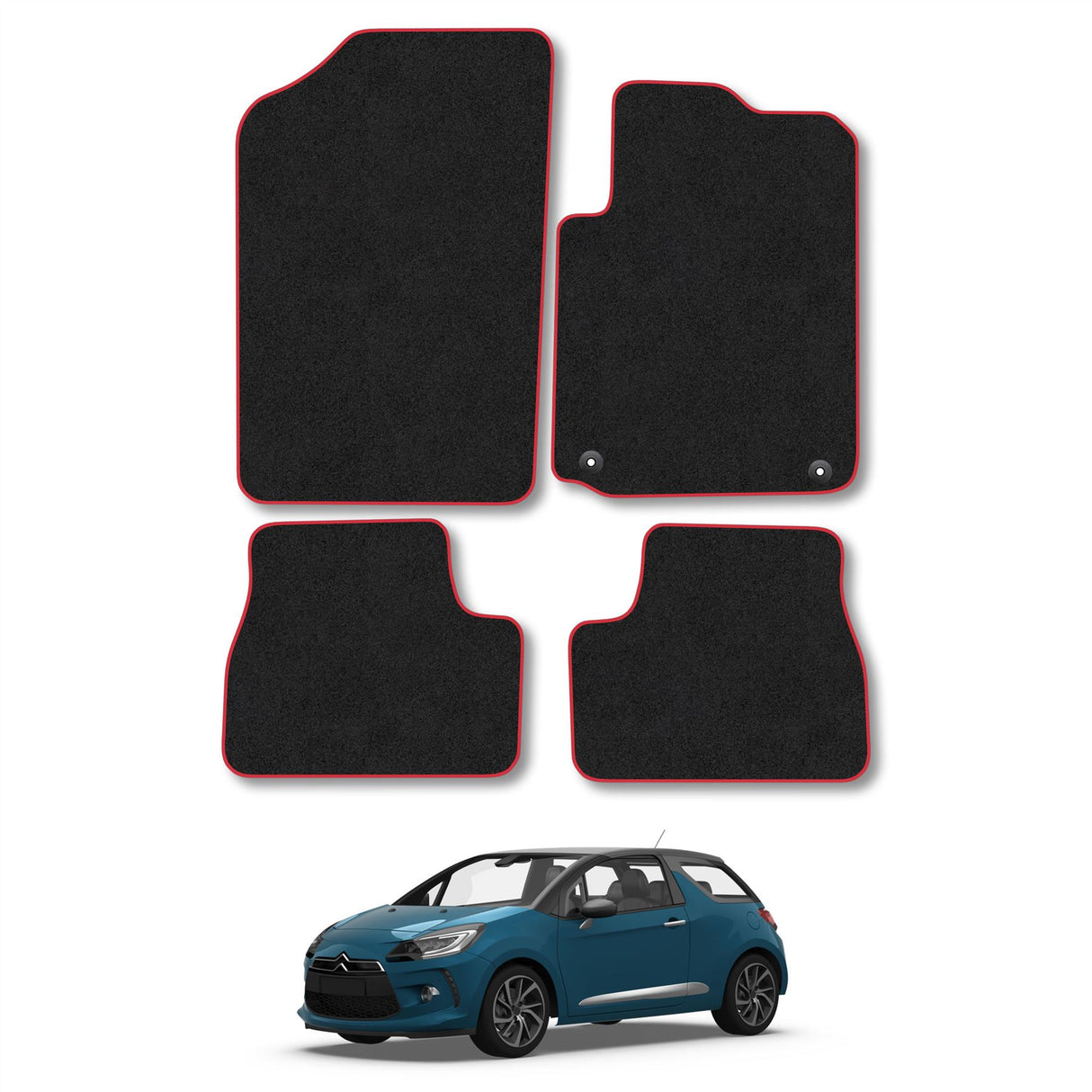 Citroen Ds3 (2010-2016) Tailored Carpet Car Mats