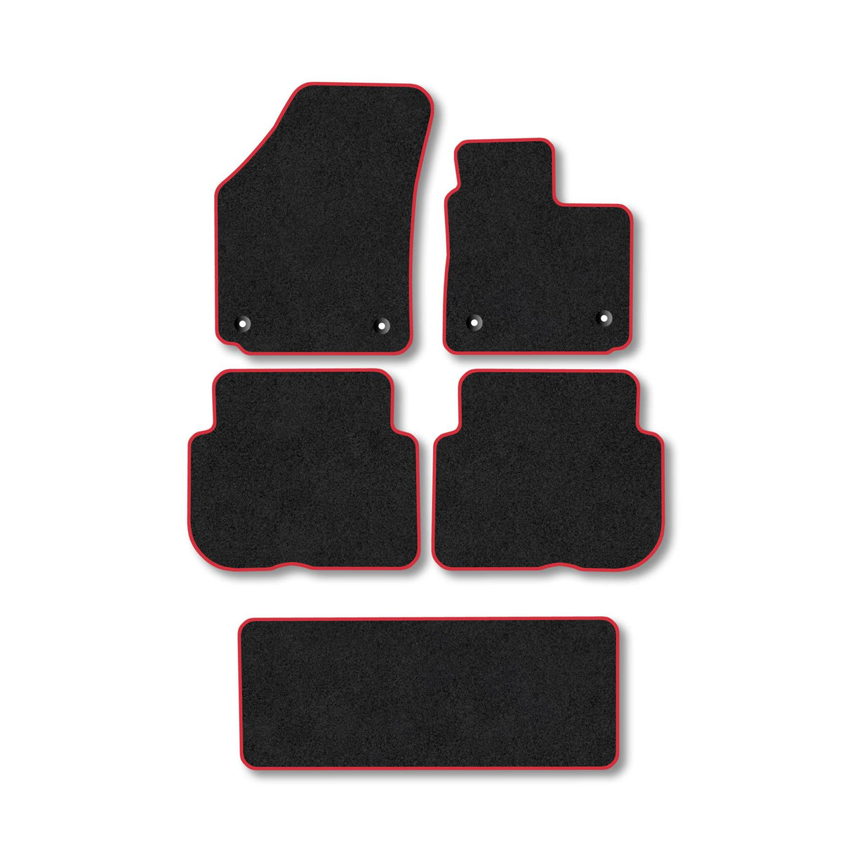 VW Touran (2003-2007) Premium Tufted Carpet Car Mats