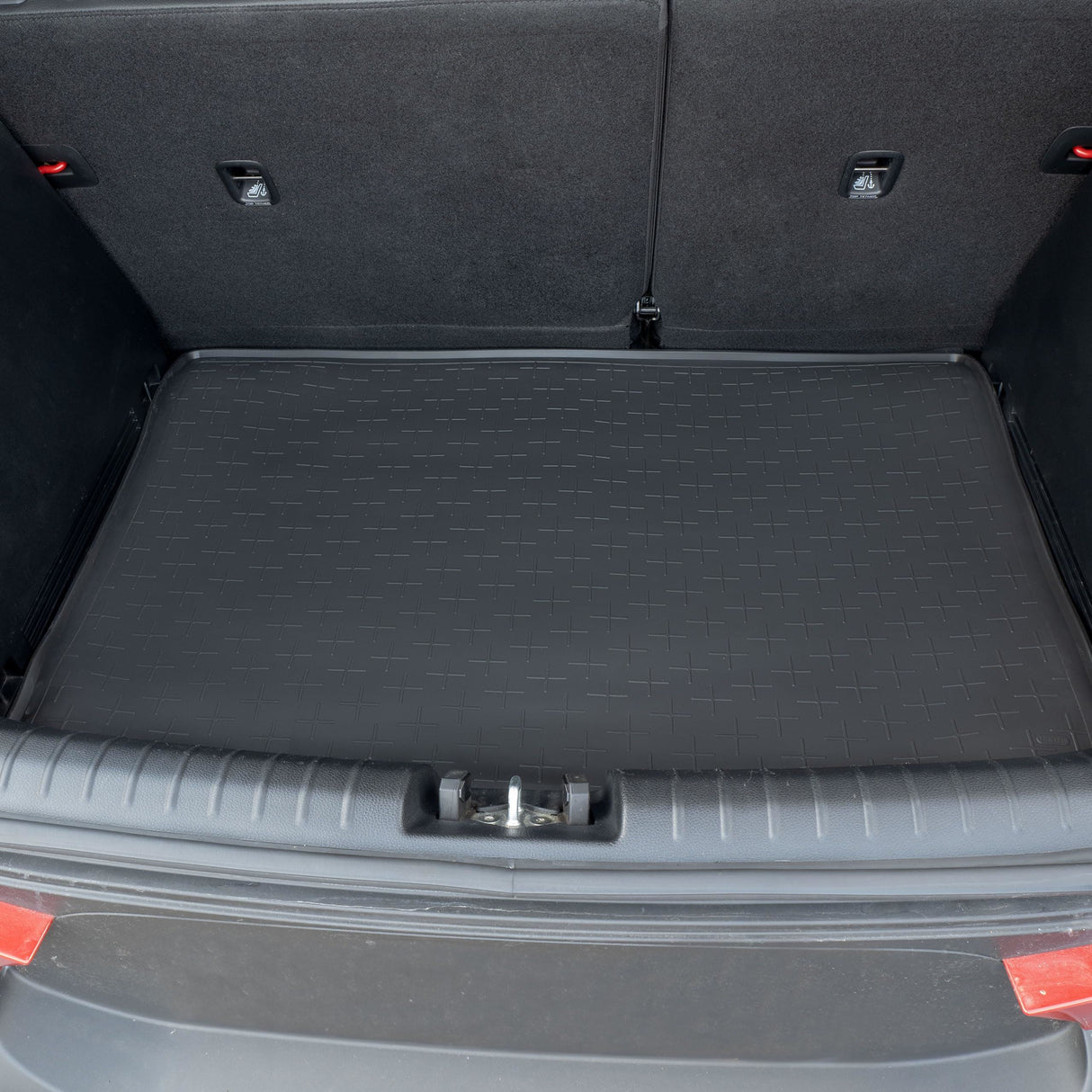 TRAVALL Kia Stonic [Lower Boot Position] Premium Rubber Boot Mats Liner (2017-Onwards)