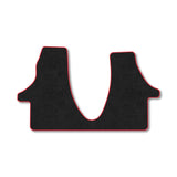 VW Transporter T6.1 (2019+) [Double Seat] Tailored Carpet Car Mats