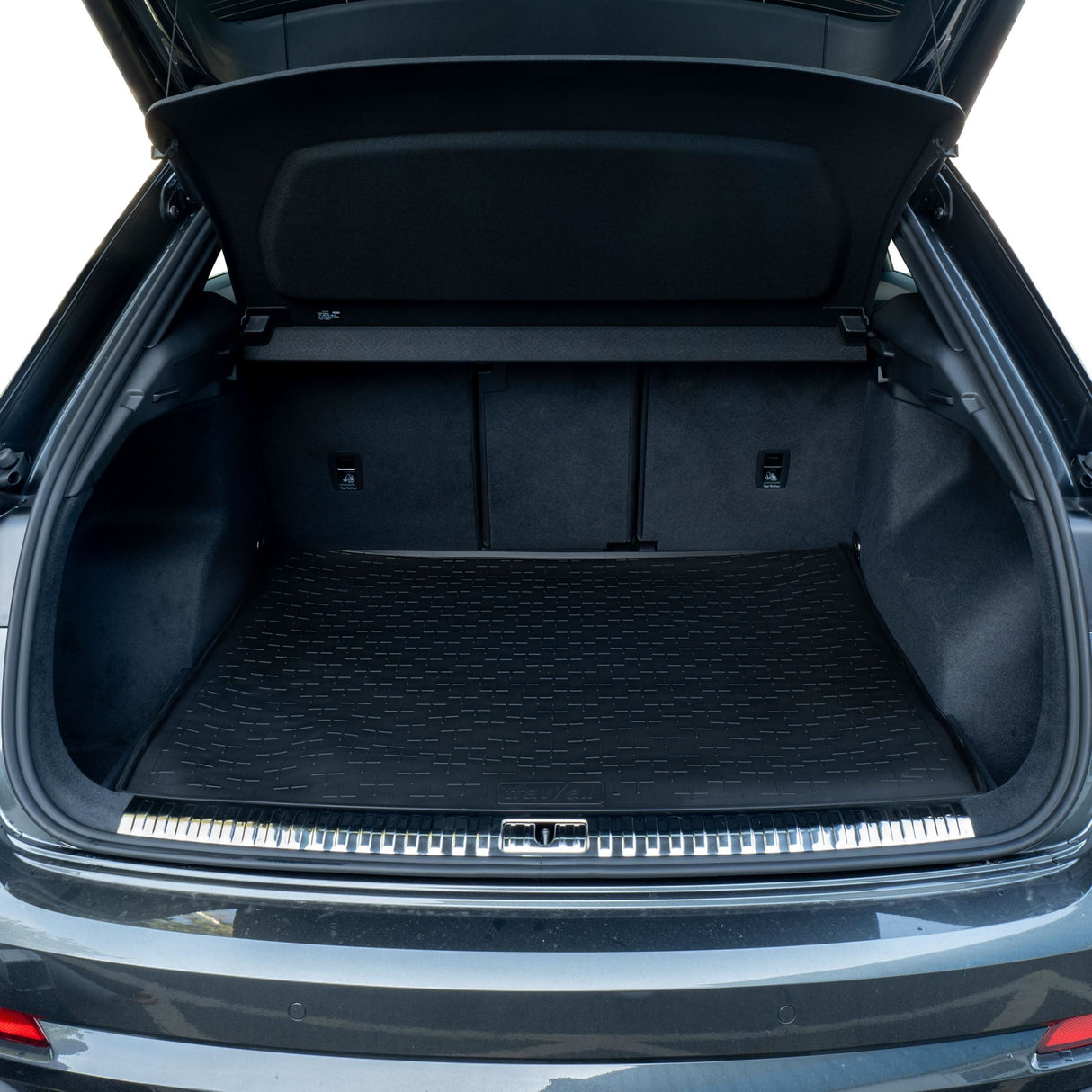 TRAVALL Audi Q3 [Upper Boot Position] Premium Rubber Boot Mats Liner (2018-Onwards)