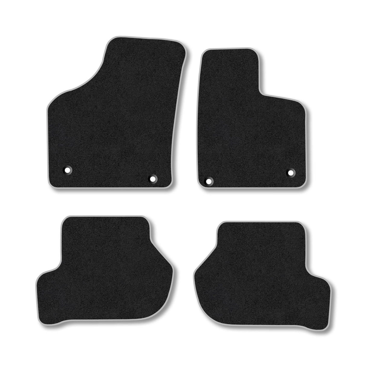 Seat Altea (2004-2011) [Twist Floor Fixing] Premium Tufted Carpet Car Mats