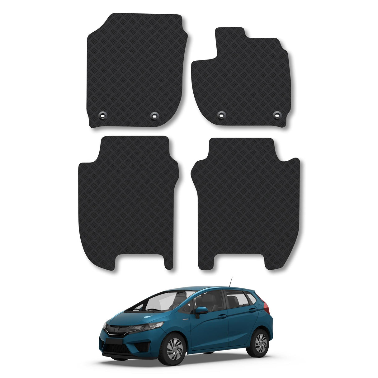 Honda Jazz Automatic Car Mats (2015-2020)