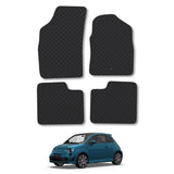 Abarth 500 (2010-2012) Heavy-Duty Rubber Car Mats