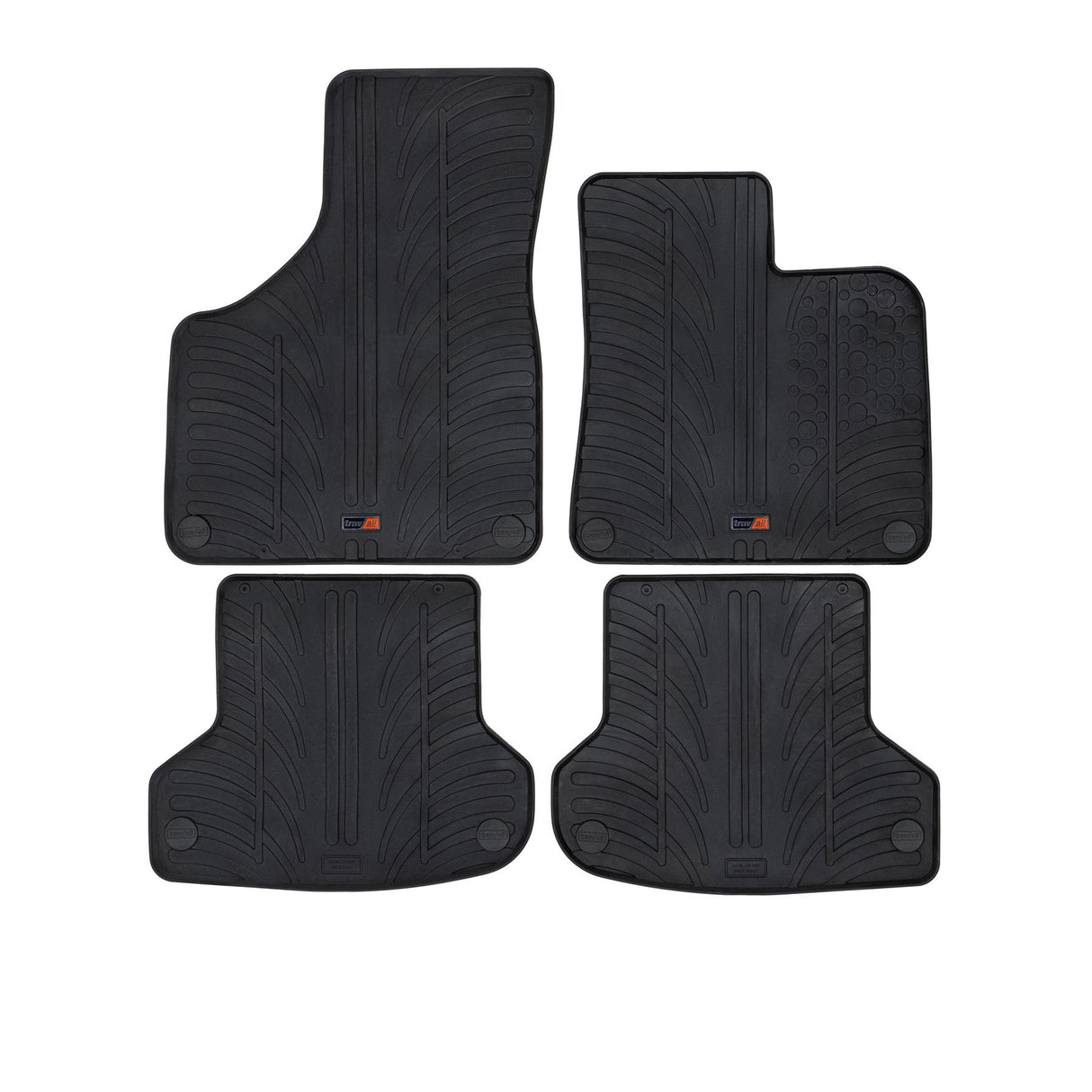 TRAVALL Audi S3 Premium Rubber Car Mats (2003-2012)