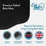 Mercede Slk (2011-2016) Premium Tufted Carpet Boot Mat