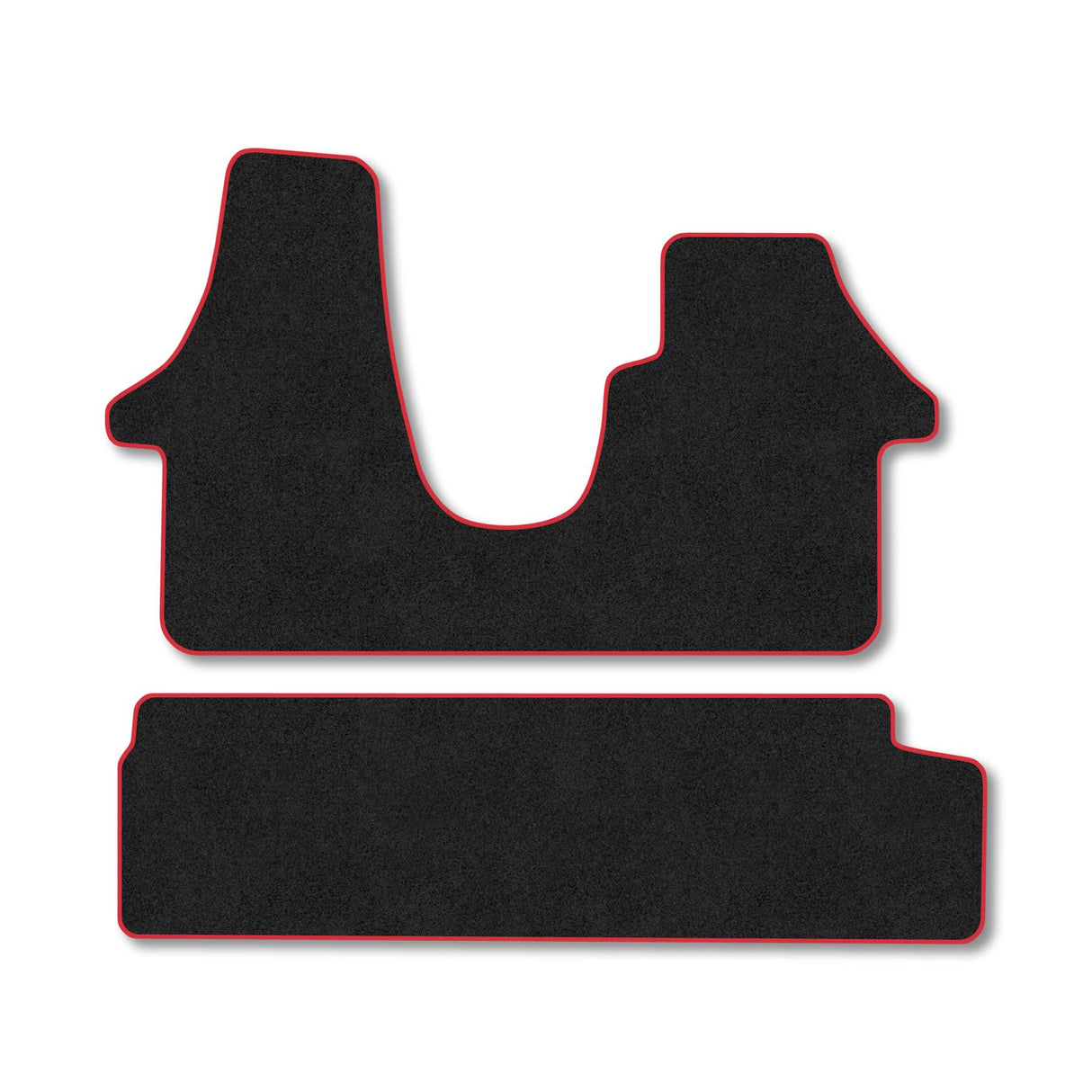 VW Transporter T6 (2015-2019) [Kombi] [Double Seat] [Single Sliding Door] Tailored Carpet Car Mats