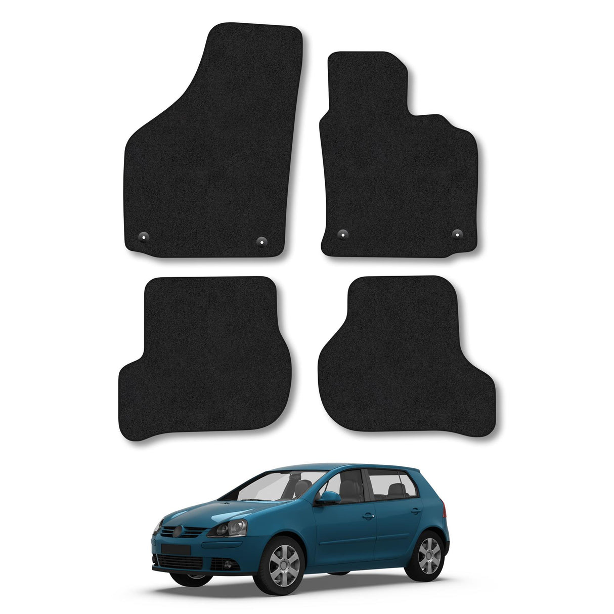 VW Golf MK5 Car Mats (2003-2008)