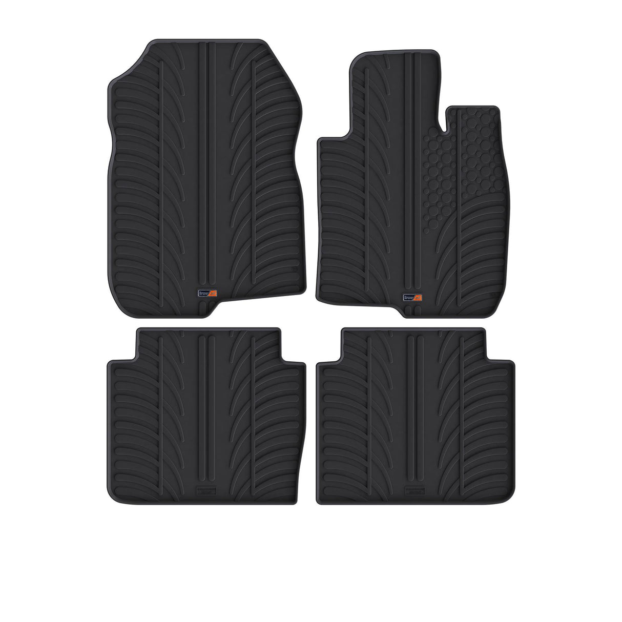 TRAVALL Honda CR-V Premium Rubber Car Mats (2017-2022)