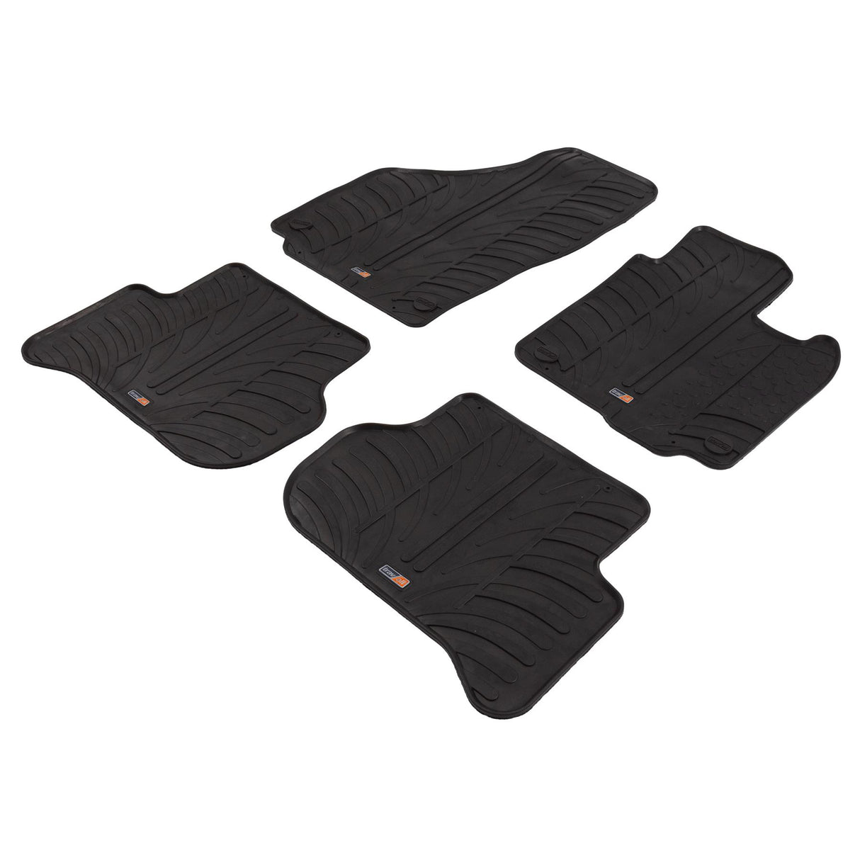 TRAVALL Skoda Yeti Premium Rubber Car Mats (2009-2017)