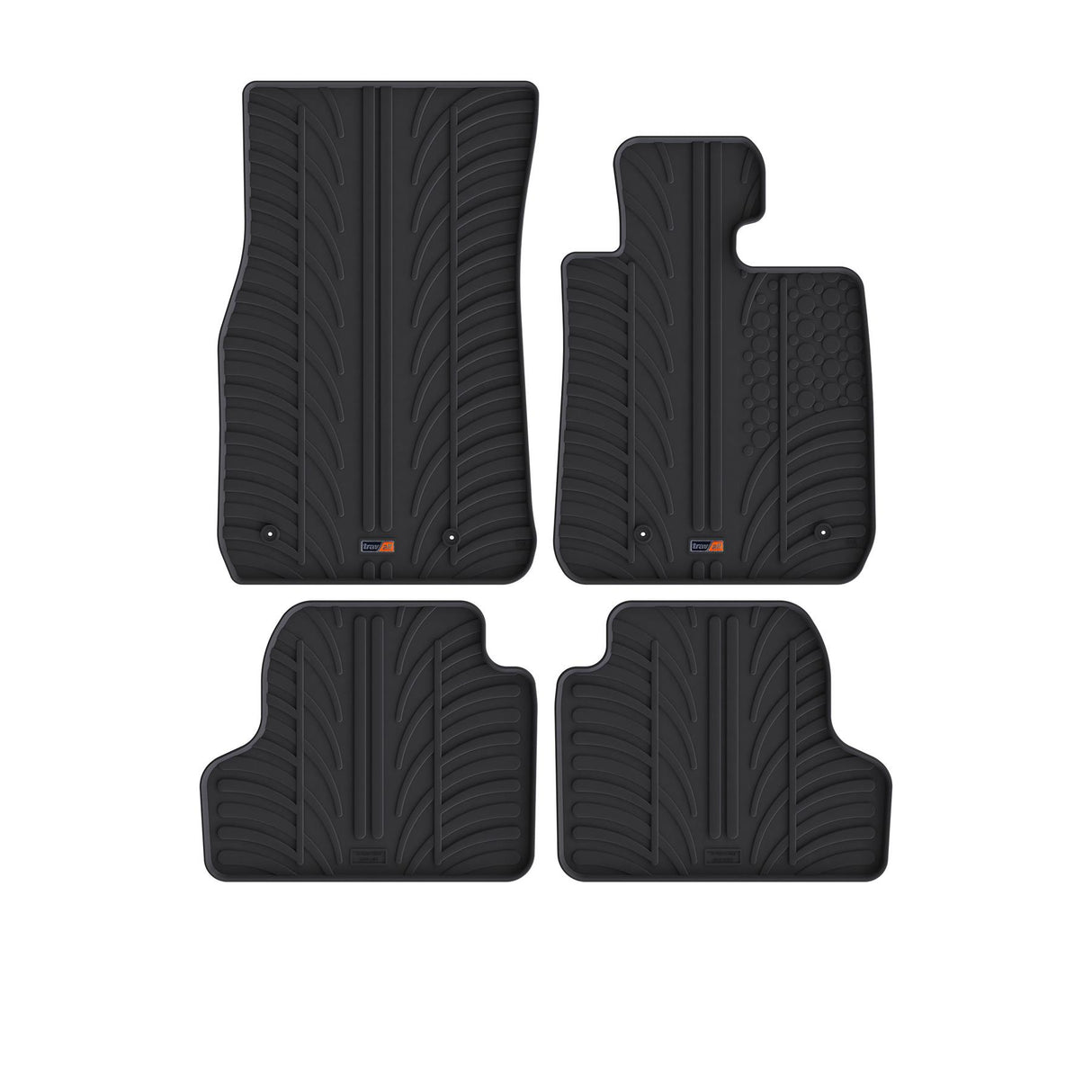 TRAVALL BMW 4 Series Gran Coupe Premium Rubber Car Mats (2013-2020)