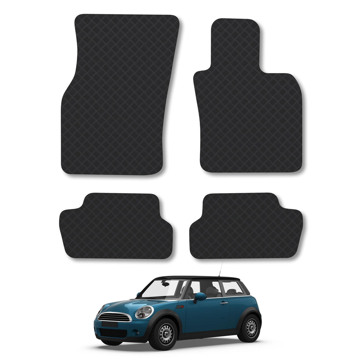 Mini Cooper F56 3 Door Car Mats (2014-Onwards)