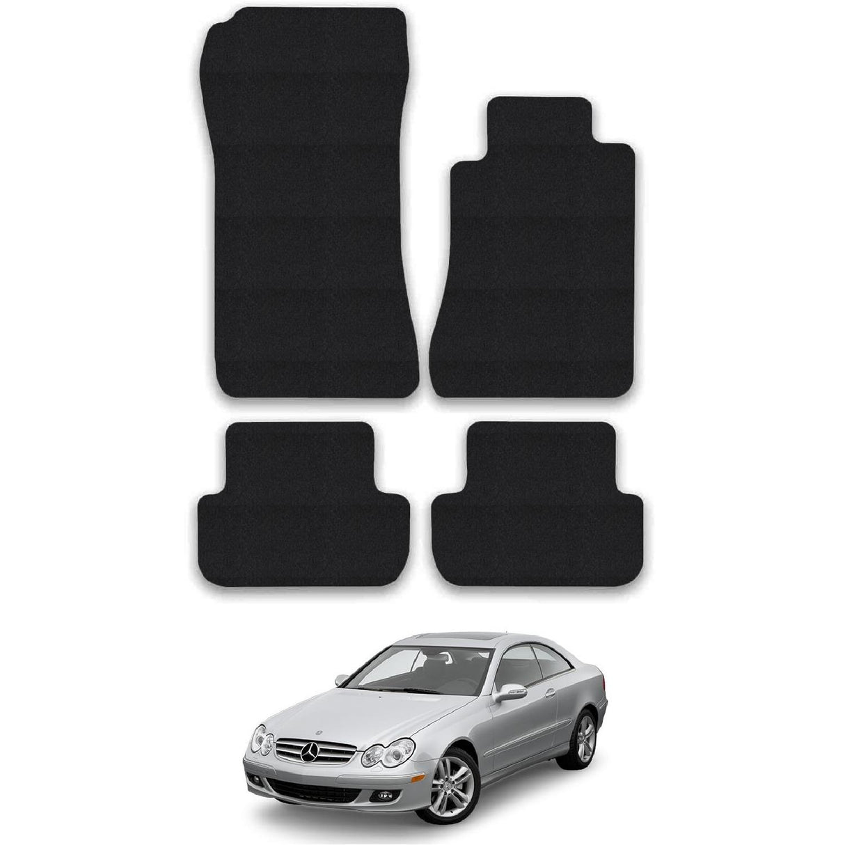 Mercedes CLK Car Mats [C209/A209] (2003-2010)