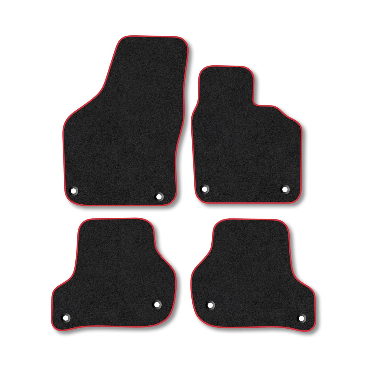 Skoda Octavia (2004-2008) [8 Clip] Premium Tufted Carpet Car Mats