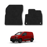 Peugeot Partner (2018+) [Press Stud] Tailored Carpet Car Mats